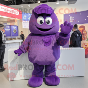 Purple Plum mascotte...