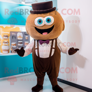 Brown Cupcake mascotte...