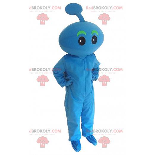 Disfraz de pequeño monstruo azul, disfraz de alien -