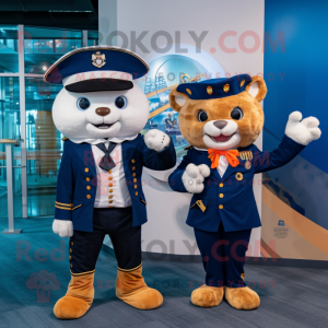 Navy Alliance maskot drakt...