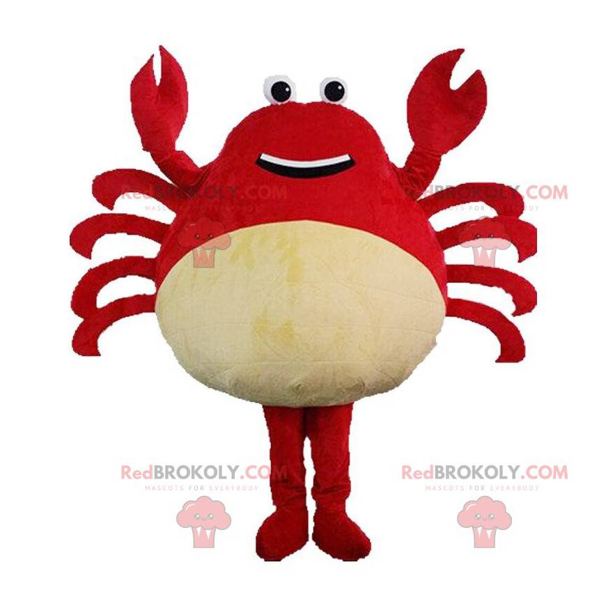 Gigantisk rød krabbedrakt, krepsdyrdrakt - Redbrokoly.com