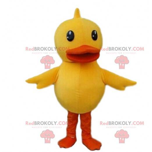 Yellow and orange duck costume, giant bird costume -