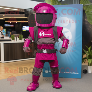 Magenta Spartan Soldier...