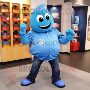 Sky Blue Grenade mascotte...