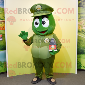 Postava maskota Olive...