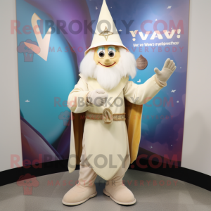 Cream Wizard maskot kostume...