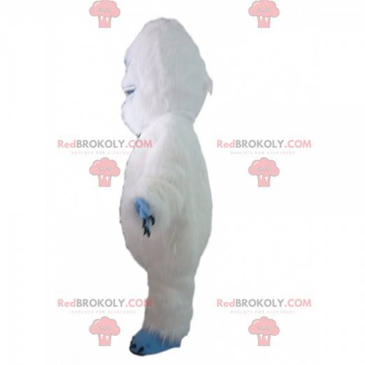 gips Pest Gearceerd Reusachtig harig wit Yeti-kostuum, Yeti-kostuum - Besnoeiing L (175-180 cm)