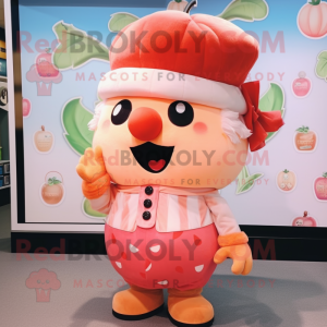 Peach Pirate maskot kostume...