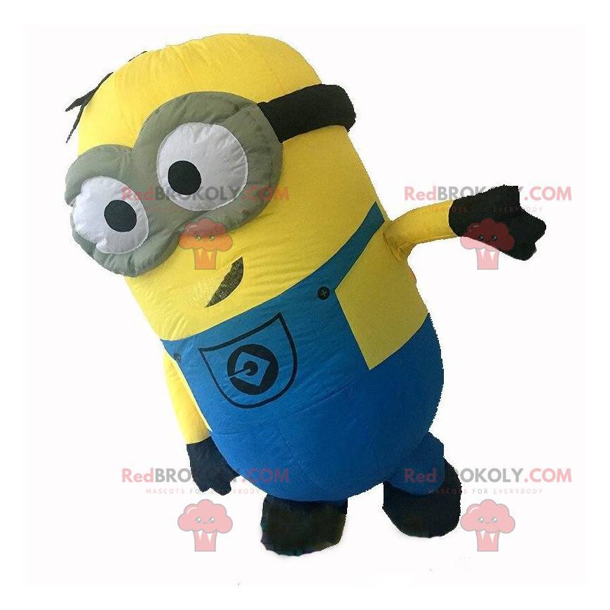 Inflatable yellow Minions mascot of Me, ugly and nasty -