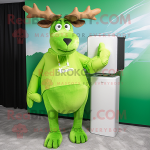 Lime Green Irish Elk...