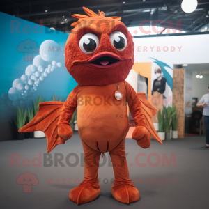 Rust Betta Fish mascotte...