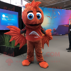 Rust Betta Fish mascotte...