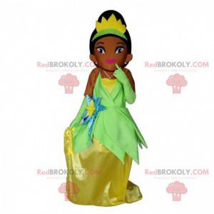 Mascotte Tiana, personage uit "The Princess and the Frog" -