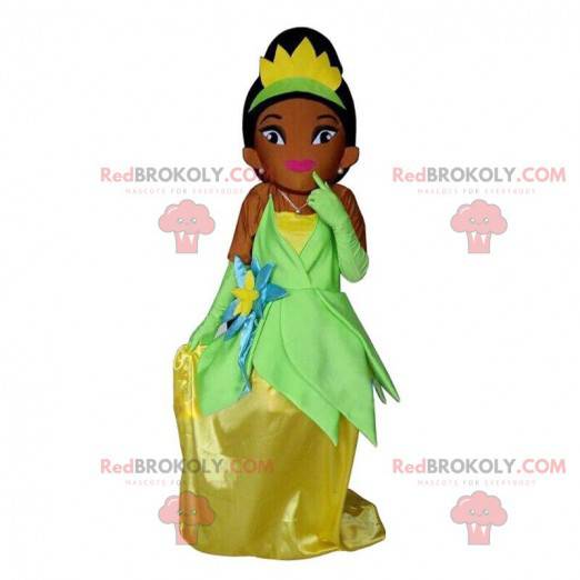 Mascote Tiana, personagem de "A Princesa e o Sapo" -