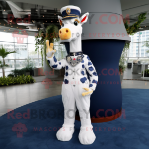 Navy Giraffe mascotte...