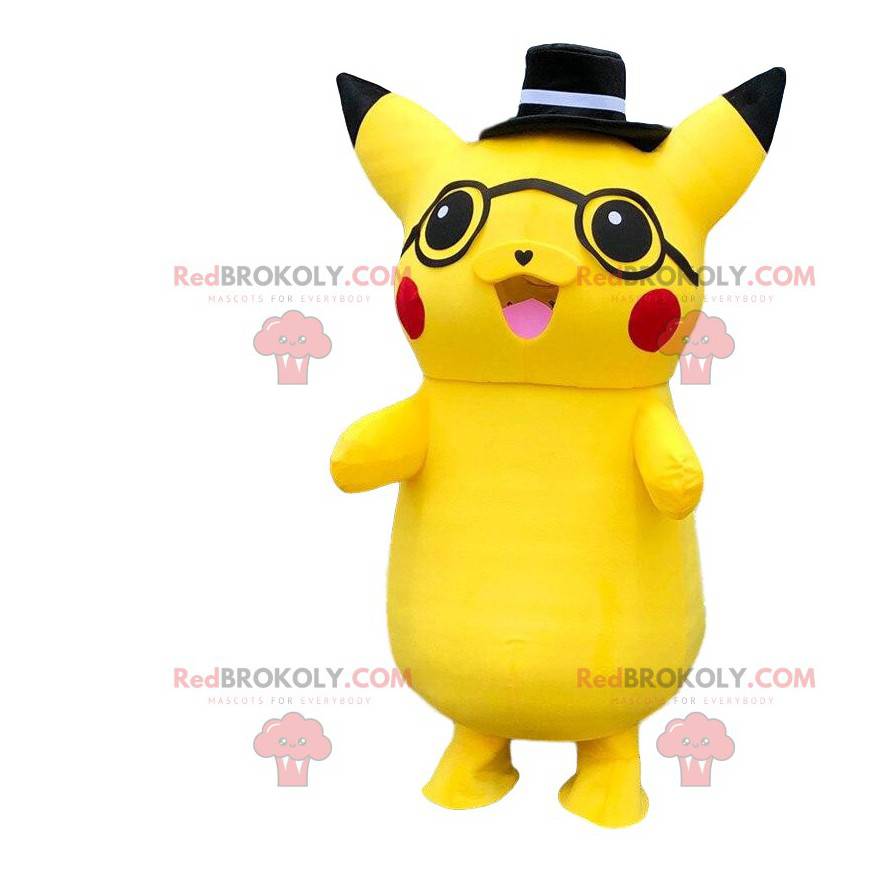 Pikachu mascot, the famous yellow manga Pokemon - Redbrokoly.com