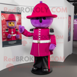 Magenta britisk Royal Guard...