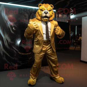 Goldene Smilodon...