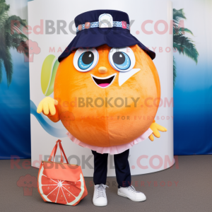 Navy Grapefruit mascotte...