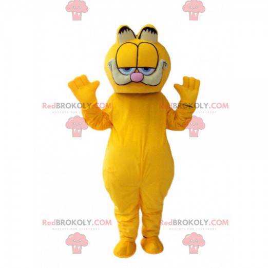 Garfield kostume, berømt orange tegneseriekat - Redbrokoly.com
