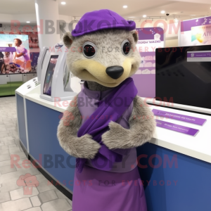 Lavender Mongoose mascotte...