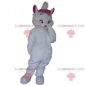 Mascot of Marie, the famous white kitten in "The Aristocats" -