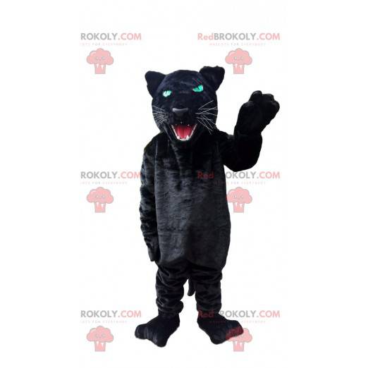 Fato de pantera negra, fantasia de felino preto - Redbrokoly.com
