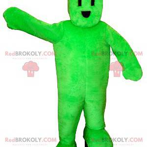 Mascotte de bonhomme vert de prise électrique - Redbrokoly.com