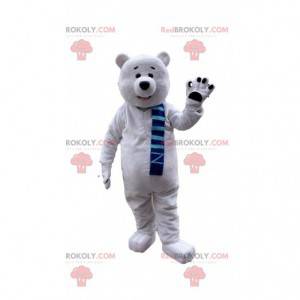Obří kostým ledního medvěda, maskot ledního medvěda -