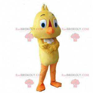 Costume de canari, déguisement d'oiseau jaune, mascotte jaune -