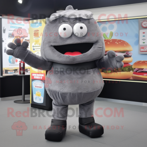 Gray Burgers mascotte...