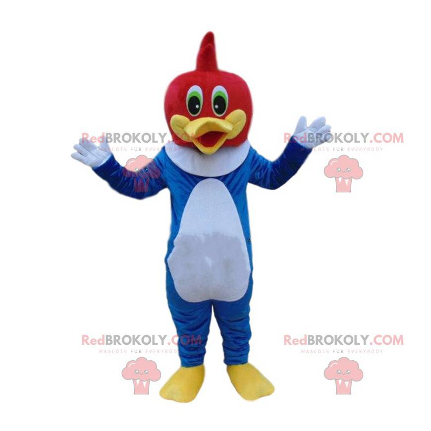 Mascot Woody Woodpecker, de beroemde cartoonspecht -