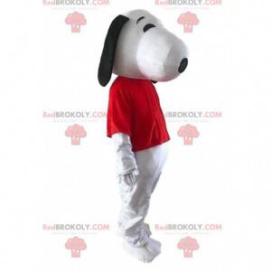 Snoopy, el famoso disfraz de perro de dibujos animados -