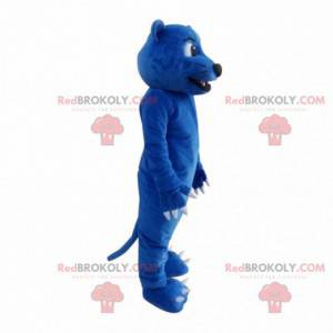 Giant blue panther costume, blue feline costume - Redbrokoly.com