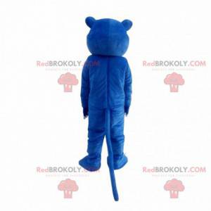 Giant blue panther costume, blue feline costume - Redbrokoly.com