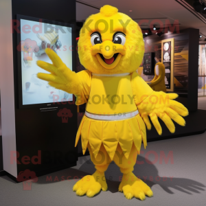 Yellow Eagle mascotte...