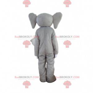 Aanpasbaar olifantenkostuum, pachyderm-mascotte - Redbrokoly.com