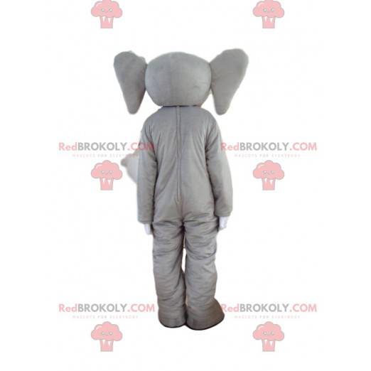 Disfraz de elefante personalizable, mascota paquidermo -