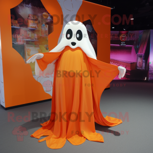 Orange Ghost mascotte...