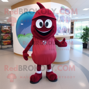 Maroon Cherry mascotte...