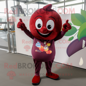 Maroon Cherry mascotte...