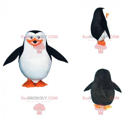 Costume da pinguino del cartone animato "I pinguini del