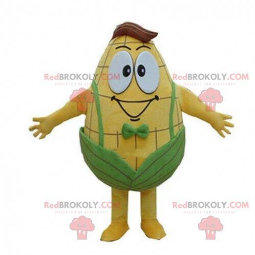 Giant and smiling corn ear mascot, corn costume - Redbrokoly.com