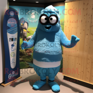Sky Blue Guinness mascotte...
