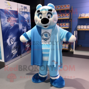 Sky Blue Guinness mascotte...