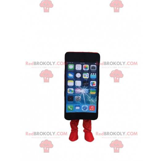Broken cell phone costume, smartphone costume - Redbrokoly.com