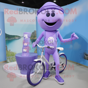 Lavendel encyklist maskot...