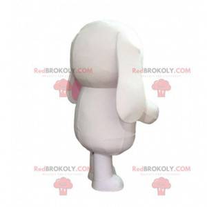 Very funny big white rabbit costume, plushie costume -