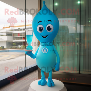 Cyan Hourglass maskot...