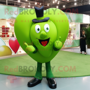 Postava maskota Olive Heart...